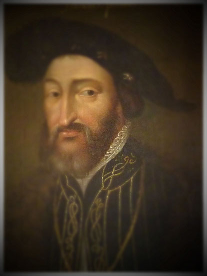 François 1er. Château de Blois.(Source : Sylve VALENTIN).
