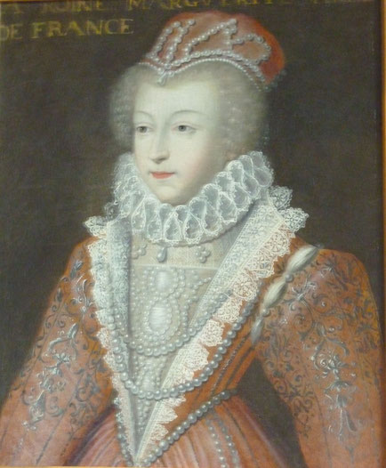 Marguerite de Valois. Château de Blois. (Source : Sylve VALENTIN)