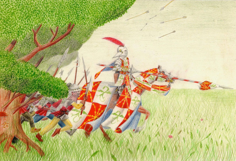 Azincourt, vu par Bruno le Brun