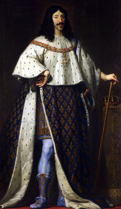 Louis XIII par Philippe de Champaigne. (Source : Royal Collection object 404108, Wikipedia)