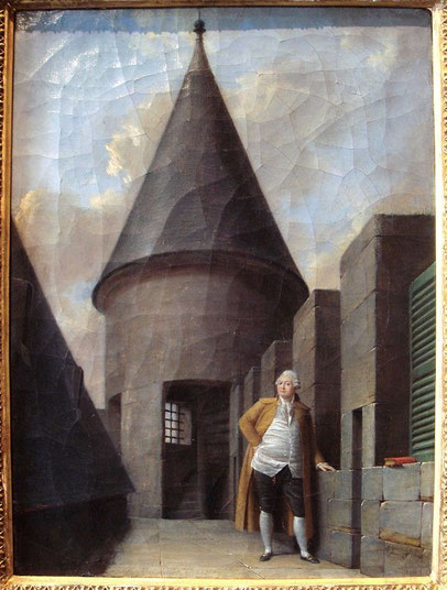 Louis XVI, prisonnier au Temple, Jean Francois Garneray 1755 1837. (Source : téléversé par World Imaging, Wikimedia)