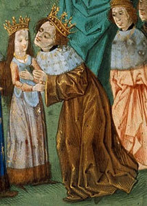 Isabelle et Richard.http://www.luminarium.org/encyclopedia/richard2isabella2.jpg.Wikimedia.org