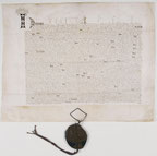 Traité de Troyes. Placé sur Wikimedia Commons par les Archives Nationales.